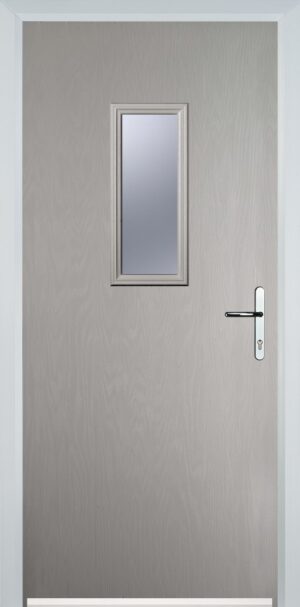 1 Square Flush Grained