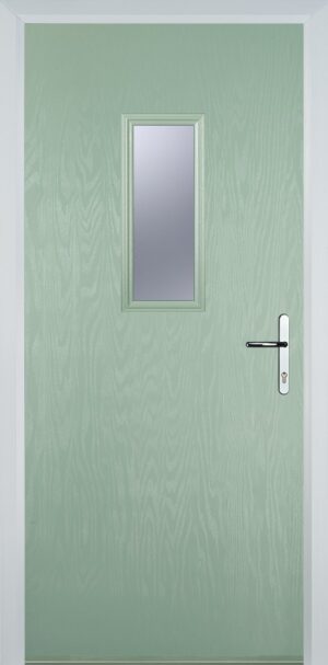 1 Square Flush Grained