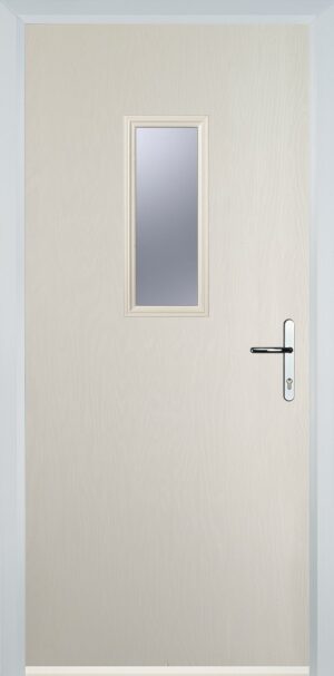 1 Square Flush Grained
