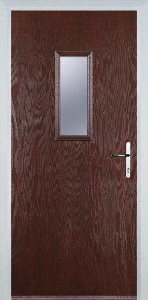 1 Square Flush Grained