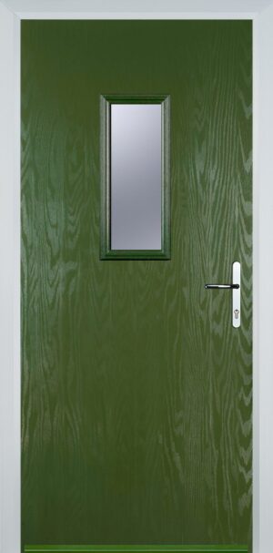1 Square Flush Grained
