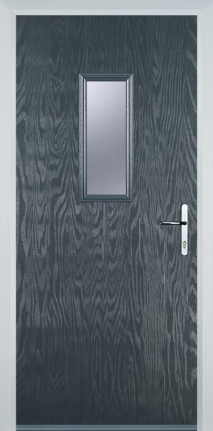 1 Square Flush Grained