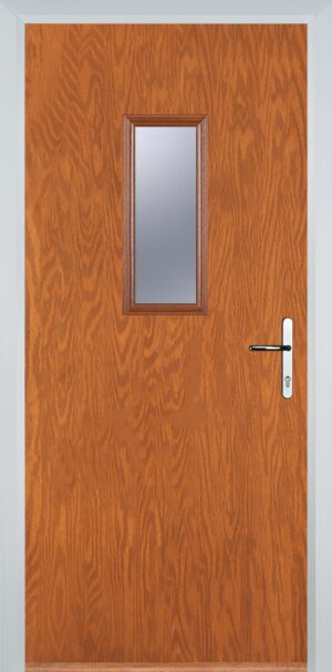 1 Square Flush Grained