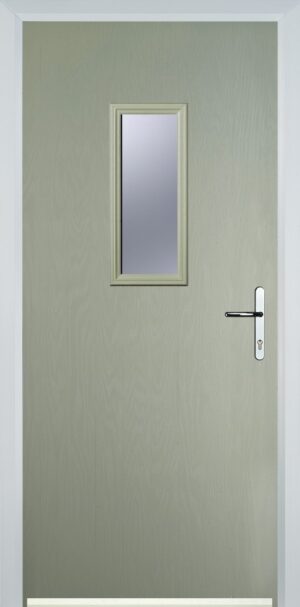 1 Square Flush Grained