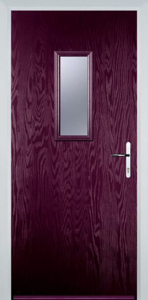 1 Square Flush Grained
