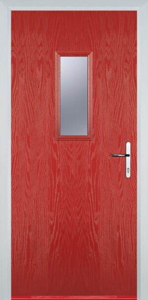 1 Square Flush Grained