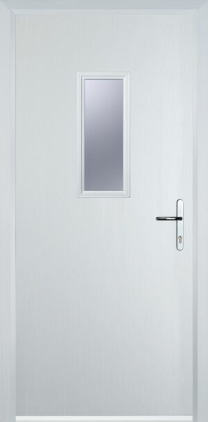 1 Square Flush Grained