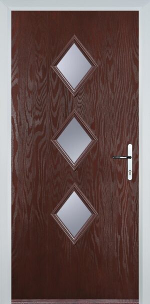 3 Diamond Flush Grained