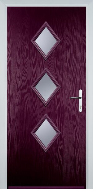 3 Diamond Flush Grained