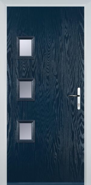 3 Square Flush Grained Left