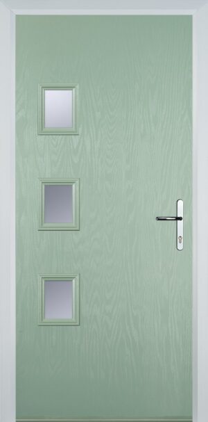 3 Square Flush Grained Left