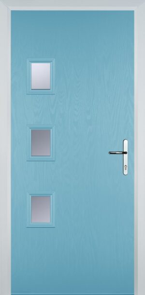 3 Square Flush Grained Left