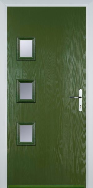 3 Square Flush Grained Left
