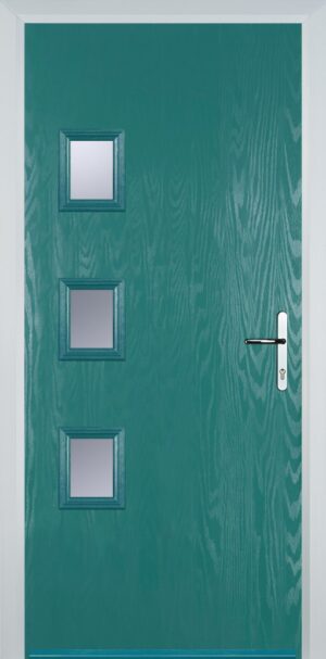 3 Square Flush Grained Left