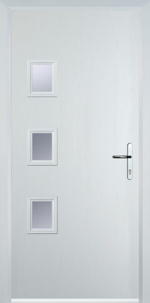 3 Square Flush Grained Left
