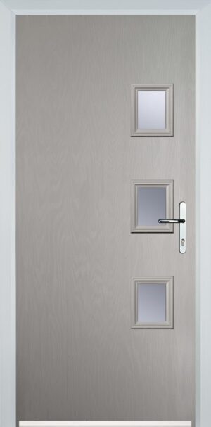 3 Square Flush Grained Right