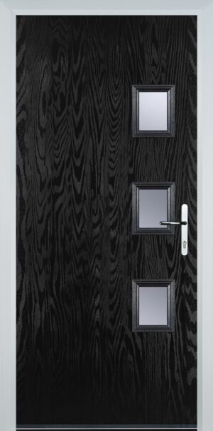 3 Square Flush Grained Right