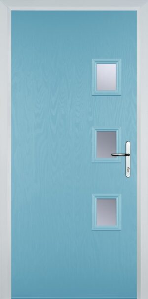 3 Square Flush Grained Right