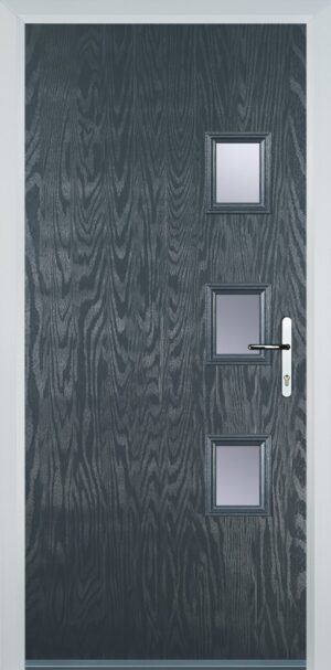 3 Square Flush Grained Right