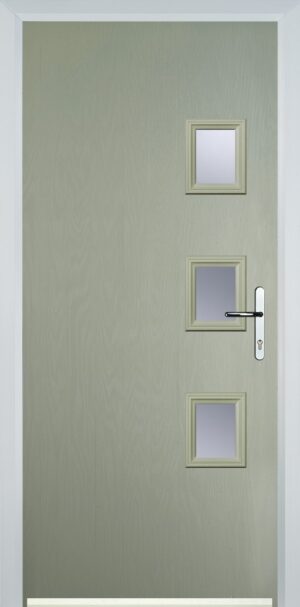 3 Square Flush Grained Right