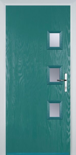 3 Square Flush Grained Right