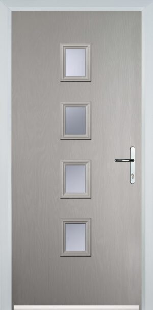 4 Square Flush Grained
