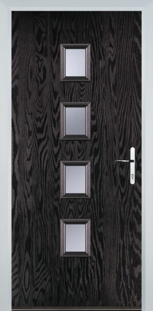 4 Square Flush Grained