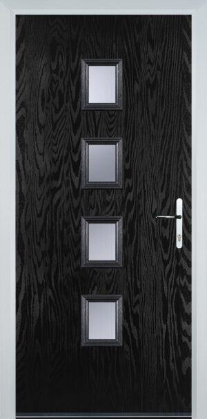 4 Square Flush Grained