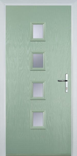 4 Square Flush Grained
