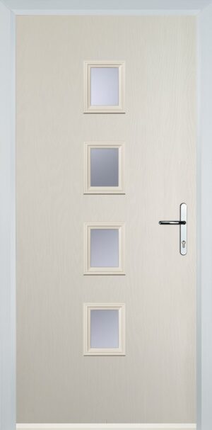 4 Square Flush Grained