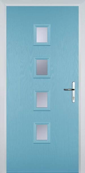 4 Square Flush Grained