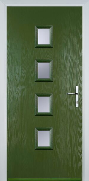 4 Square Flush Grained