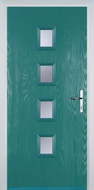 4 Square Flush Grained