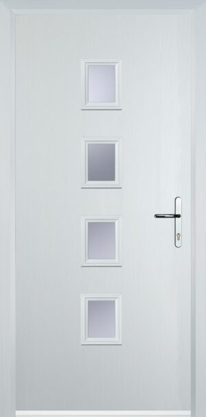 4 Square Flush Grained