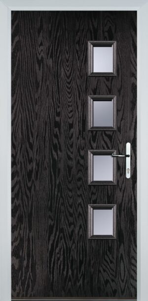 4 Square Flush Grained Right