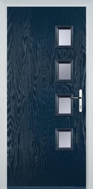 4 Square Flush Grained Right