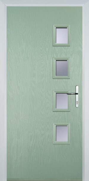 4 Square Flush Grained Right