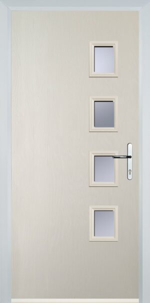 4 Square Flush Grained Right