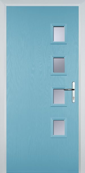 4 Square Flush Grained Right