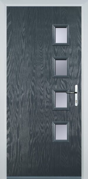4 Square Flush Grained Right