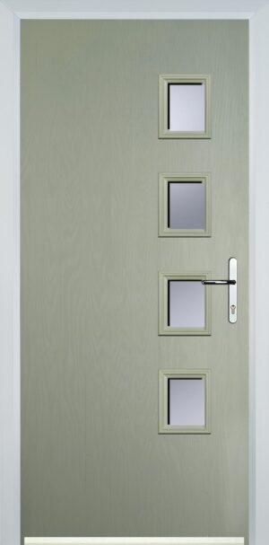 4 Square Flush Grained Right