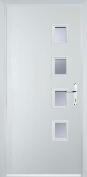 4 Square Flush Grained Right