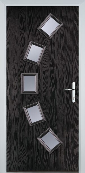 5 Square Curved Flush Grained