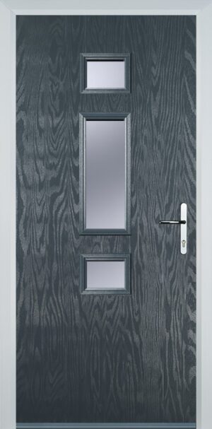 Mid 3 Square Flush Grained