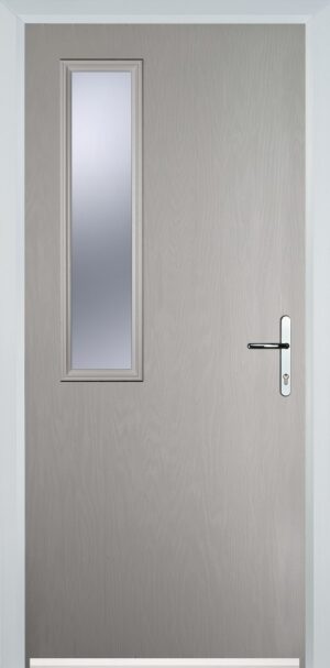 Mid Square Flush Grained Left